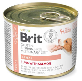 Brit Veterinary Diet Renal Tuna & Salmon för hundar 6 x 200 g
