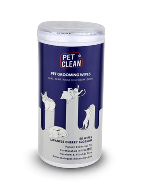 Pet Clean Grooming Wipes 50 pcs