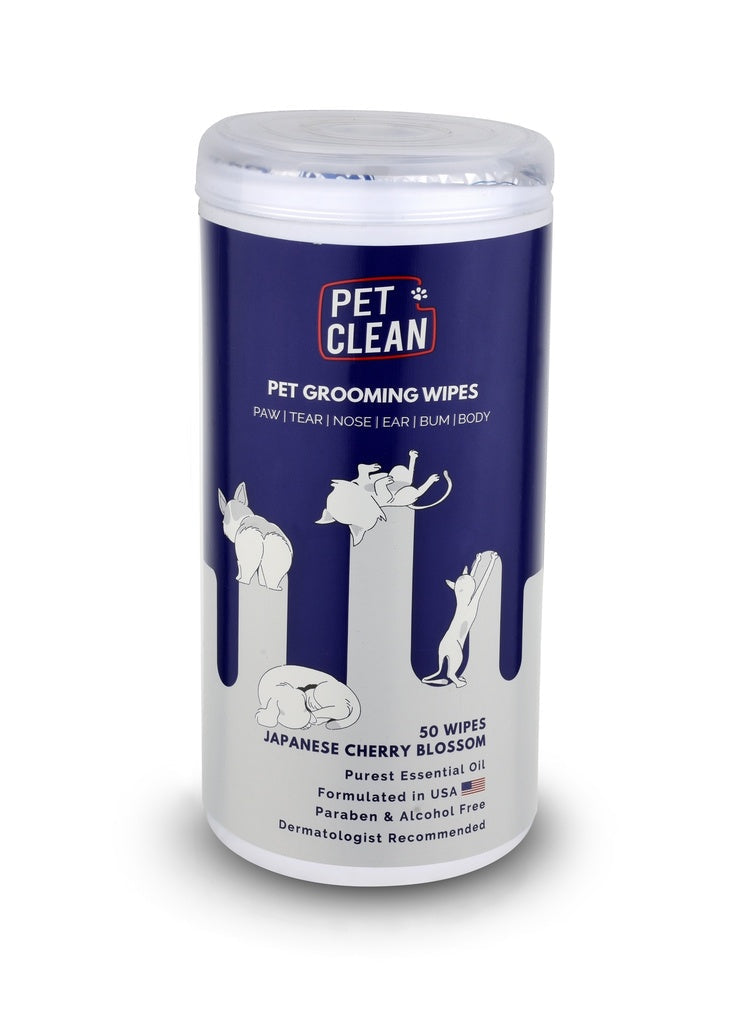 Pet Clean Grooming Wipes 50 pcs