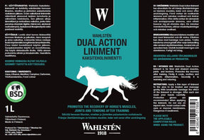Wahlsten Dubbelverkande liniment 1 L för hästar
