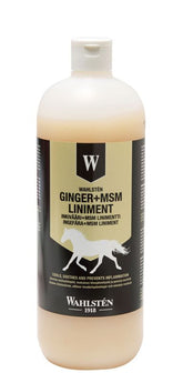 Wahlsten Ingefära + MSM Liniment 1 L för hästar