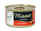 Miamor Pastete fågellever 85 g för katter