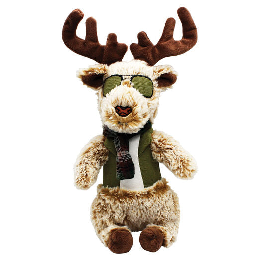 Happy Pet Dandy Dude hjort plyschleksak 40 cm för hundar
