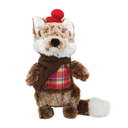 Happy Pet Dandy Dude räv plyschleksak 40 cm för hundar