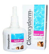 Clorexyderm Spot Gel för katter och hundar 100 ml