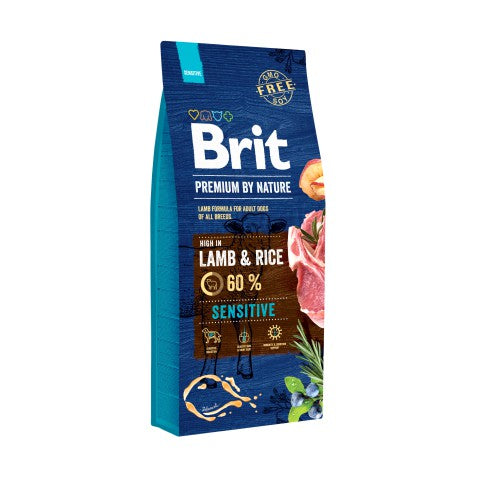 Brit Premium by Nature Sensitive Lamb för Hund
