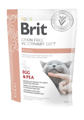 Brit Renal Egg & Pea kuivtoit kassidele
