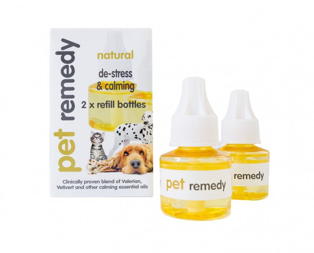 Pet Remedy refillflaskor till diffusor 2 x 40 ml för djur