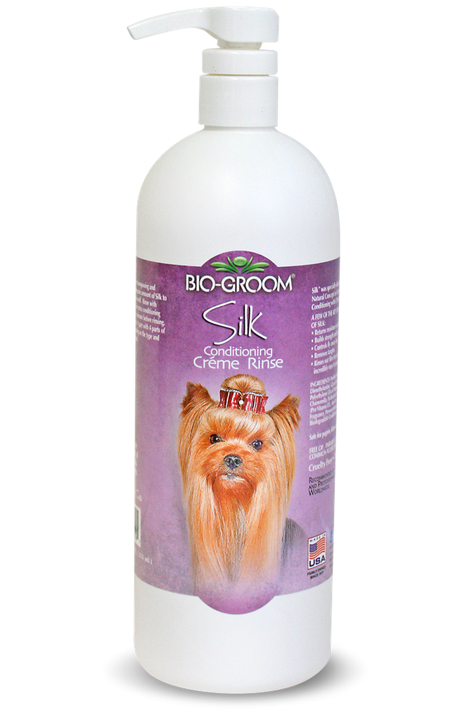 Bio-Groom Silk kohevust ja siidist pehmust andev palsam koertele 946 ml