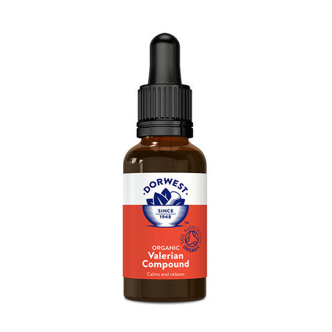 Dorwest Valerian Compound 30 ml för hundar och katter