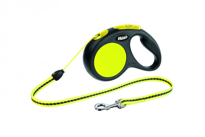 Flexi New Neon S/12 kg 5 m pyöröpunos TARJOUS -15%
