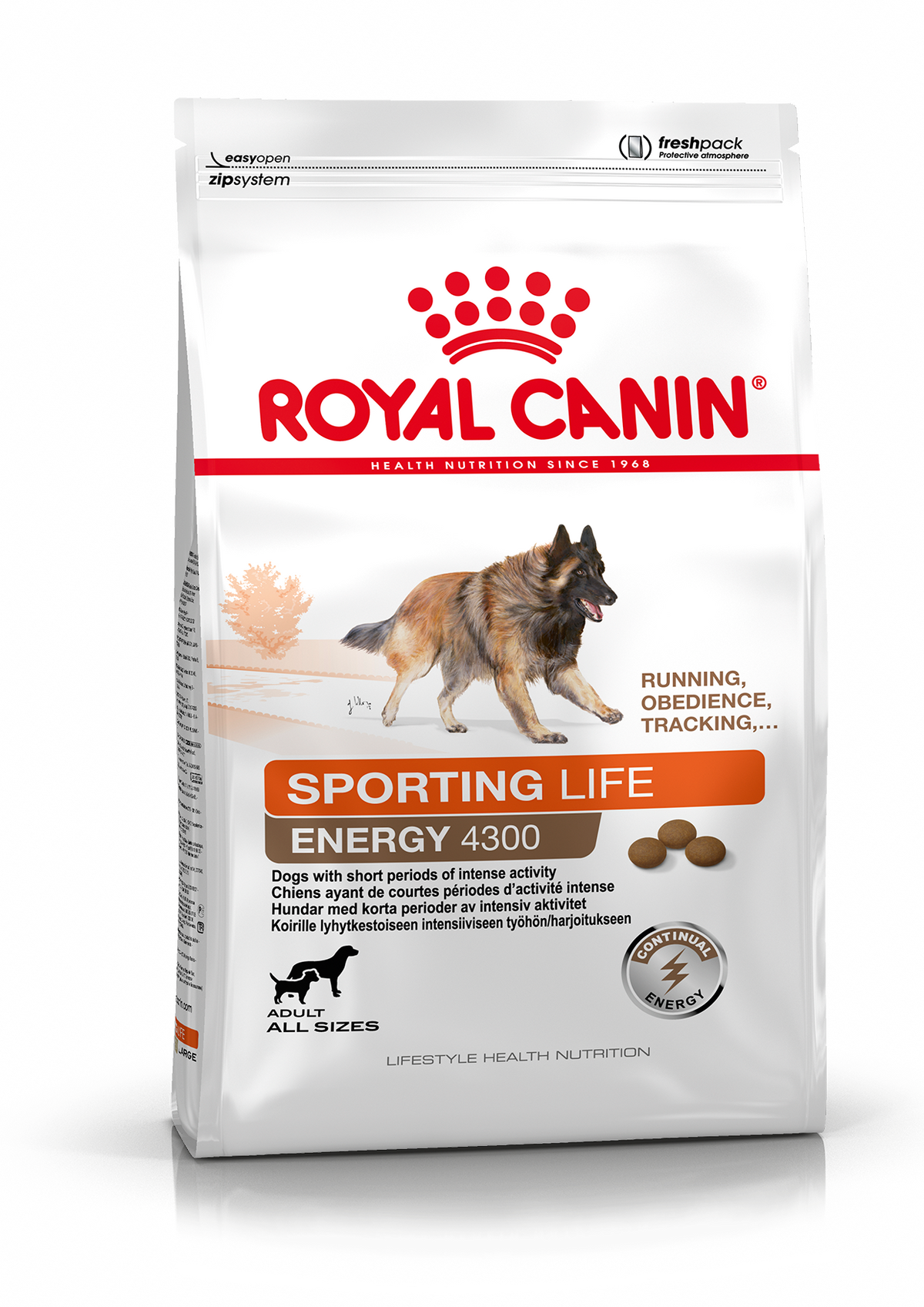Royal Canin Sporting Life Energy 4300 Adult dry food for dogs 15 kg