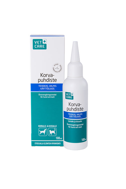 Vetcare Öronrengöring för katter och hundar 100 ml
