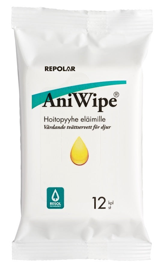 AniWipe Rengöringsservetter för djur 12 st