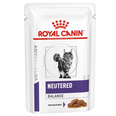 Royal Canin Veterinary Neutered Balance täistoit kassidele 85 g