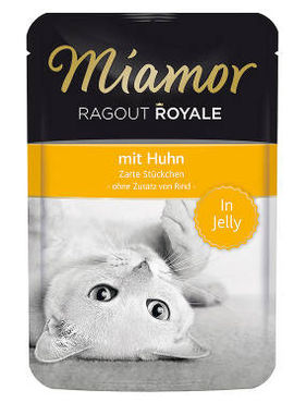 Miamor Ragout Royale i Gelé Kyckling 100 g för katter