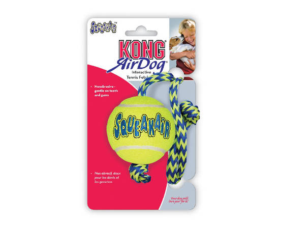 Kong SqueakAir tennispallo narulla