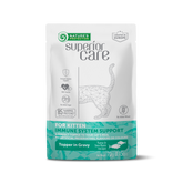 Nature's Protection Superior Care Kitten Immune System Tonfisk & Havsaborre toppning för katter 70 g