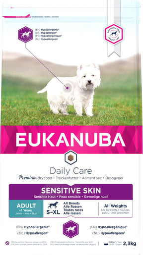 Eukanuba DailyCare Sensitive Skin torrfoder för hund