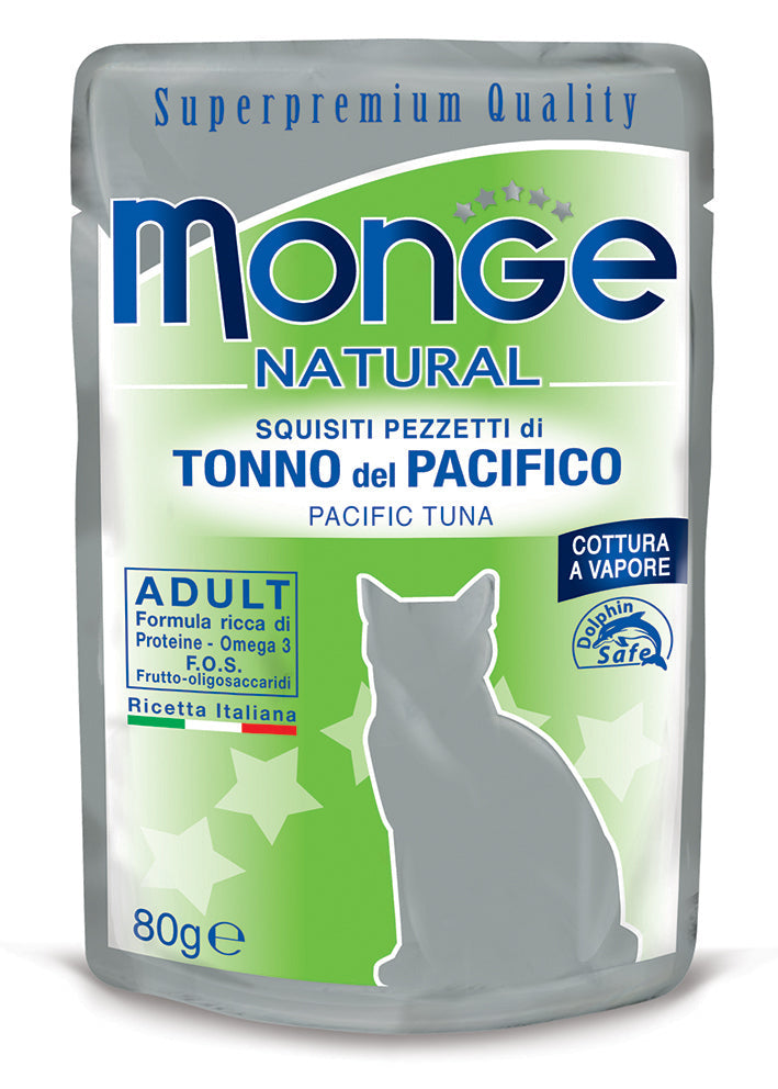 Monge Natural Tonfisk 80 g för katter