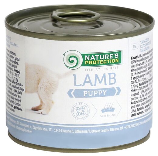 Nature's Protection Puppy Lamb 200 g