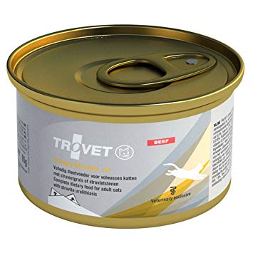 Trovet ASD Urinary Struvite Beef veiselihaga märgtoit kassidele purgis 6 x 100 g MULTIPAKK