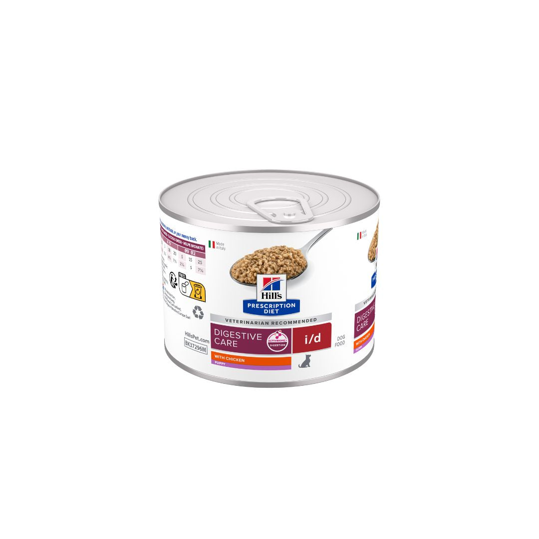 Hill's Prescription Diet i/d Digestive Care våtfoder med kyckling för valpar 12 x 200 g