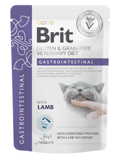 Brit Pouch Gastrointestinal med Lamm 85 g för katter