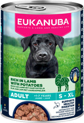 Eukanuba Adult lamba ja kartuliga märgtoit täiskasvanud koertele 400 g PROOVIPAKK