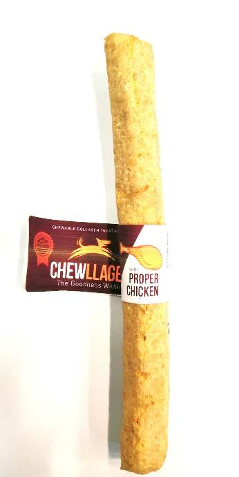 Chewllagen Chicken Flavour Chew Roll 25 cm