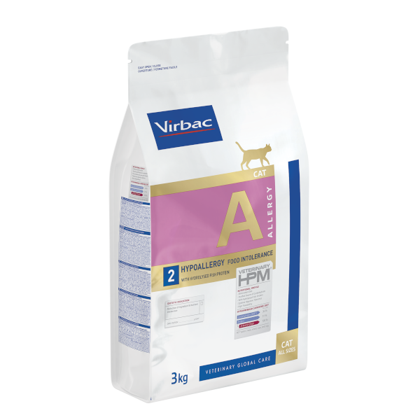 Virbac Hypoallergy Fish torrfoder för katt 3 kg