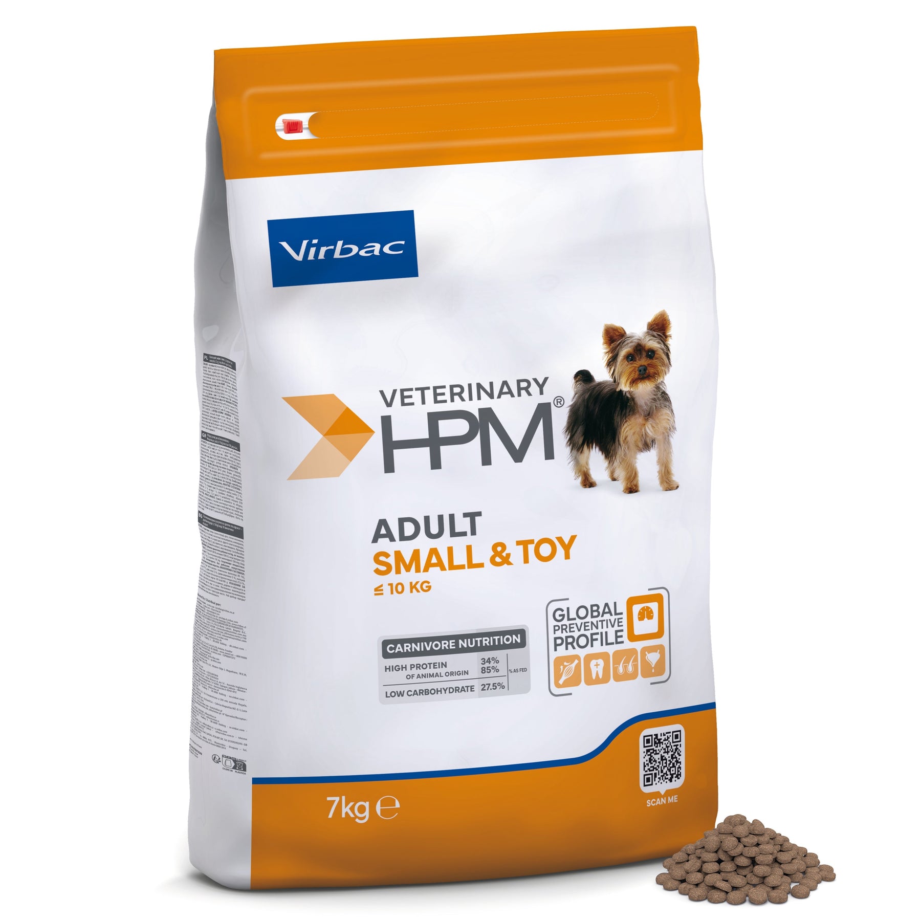 Virbac Adult Dog Small & Toy torrfoder för hund
