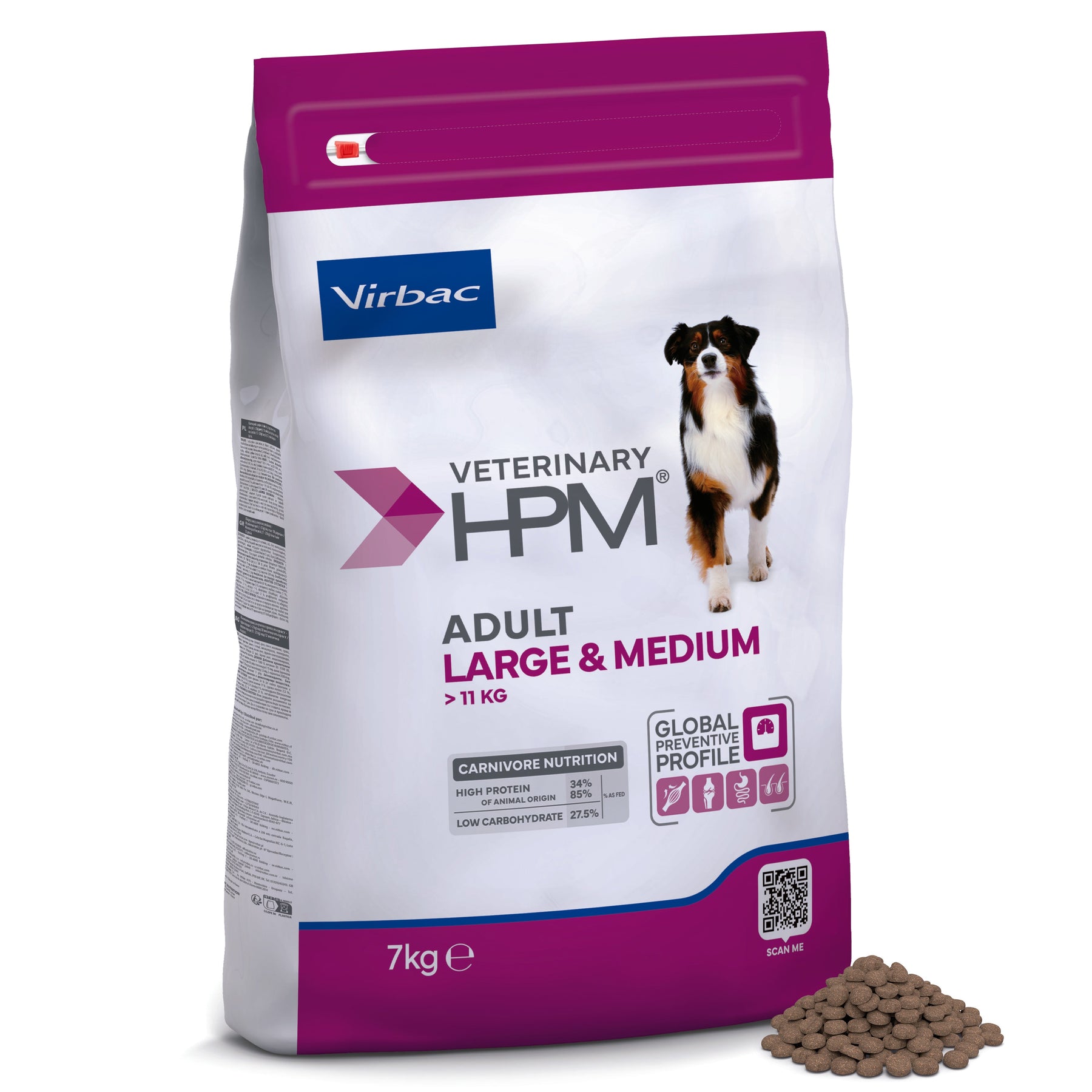 Virbac Adult Large & Medium torrfoder för hund