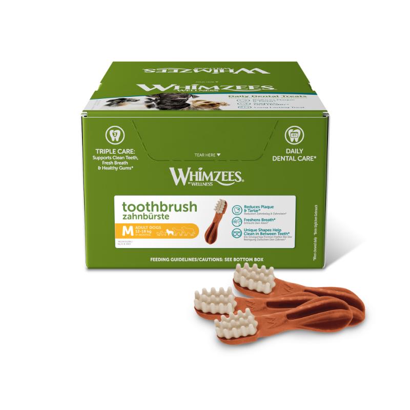 Whimzees tandborst-tugg M 75 st