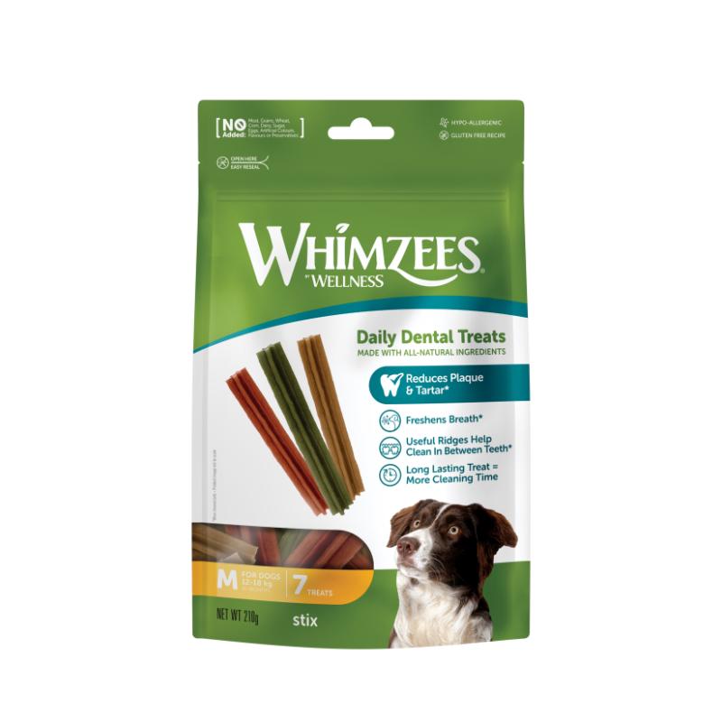 Whimzees tandvårdsstick M 7 st