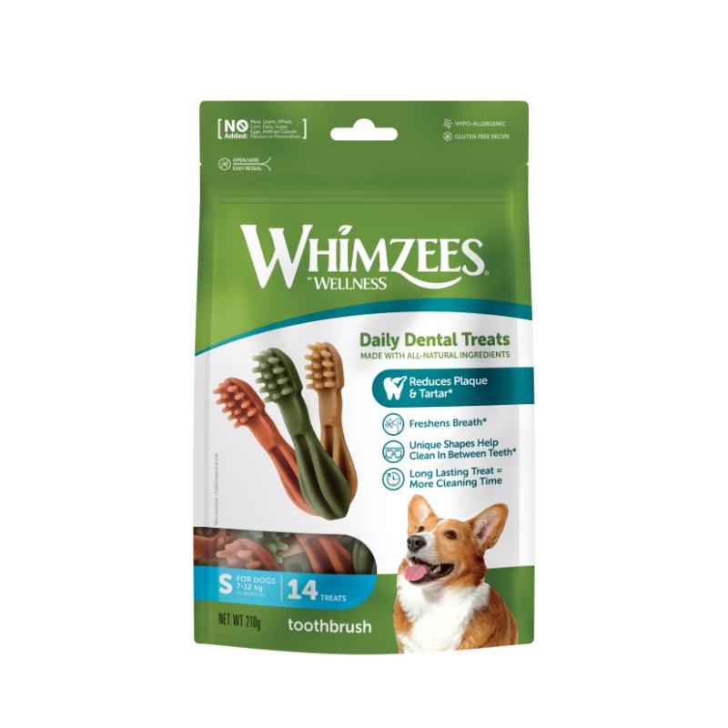 Whimzees tandborst-tugg S 14 st