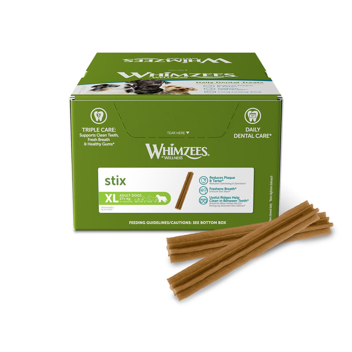 Whimzees tandvårdsstick XL 30 st