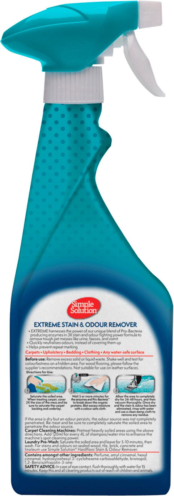 Simple Solution Extreme Fläck- & Luktborttagare 500 ml + Kaninleksak 18 cm