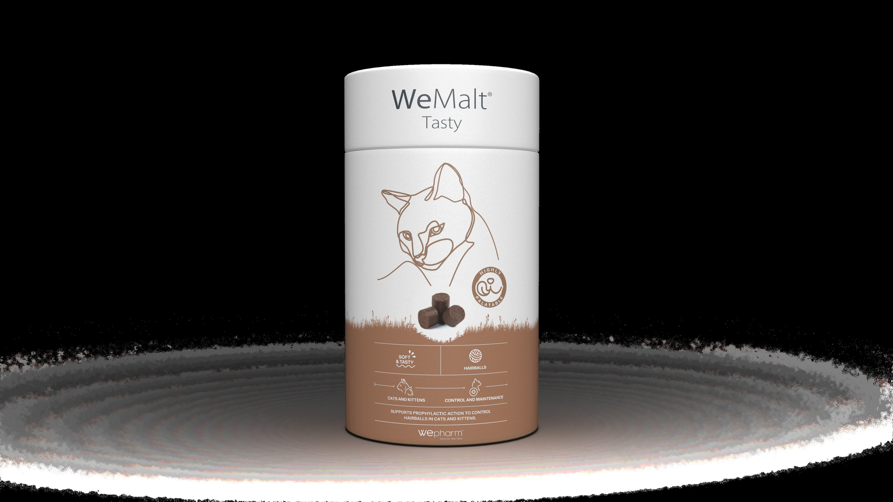 Wepharm WeMalt Tasty Soft-Chew 30 st för katter