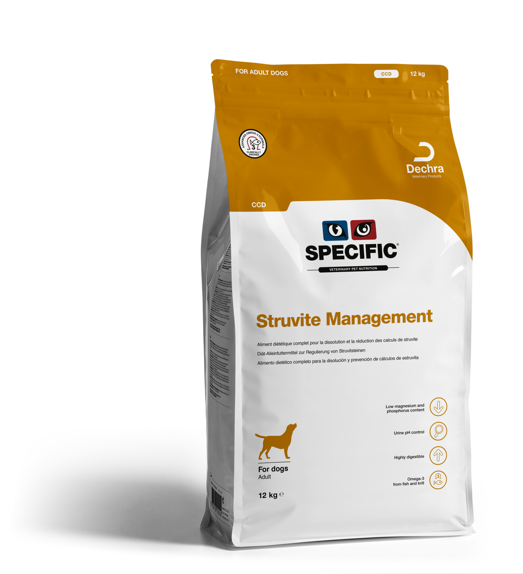 Specific CCD Struvite Management for Dogs