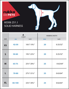 Rukka Solid harness turquoise XS