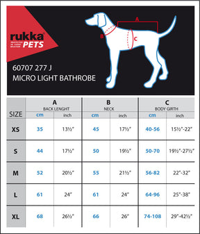 Rukka Micro Light Bathrobe Grey XS