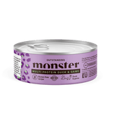 Monster Cat Adult Multi Protein Duck-Game 12 x 100 g för katter