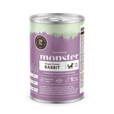 Monster Dog Adult Single Protein Rabbit 6 x 400 g för hundar