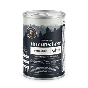 Monster Dog Adult Dynamite Chicken 6 x 400 g för hundar