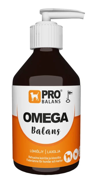 Vitabalans Probalans Omegabalans vikerforelliõli koertele ja kassidele, 250 ml.