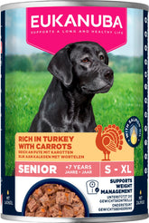Eukanuba wet food senior turkey with carrots för hund 400 g
