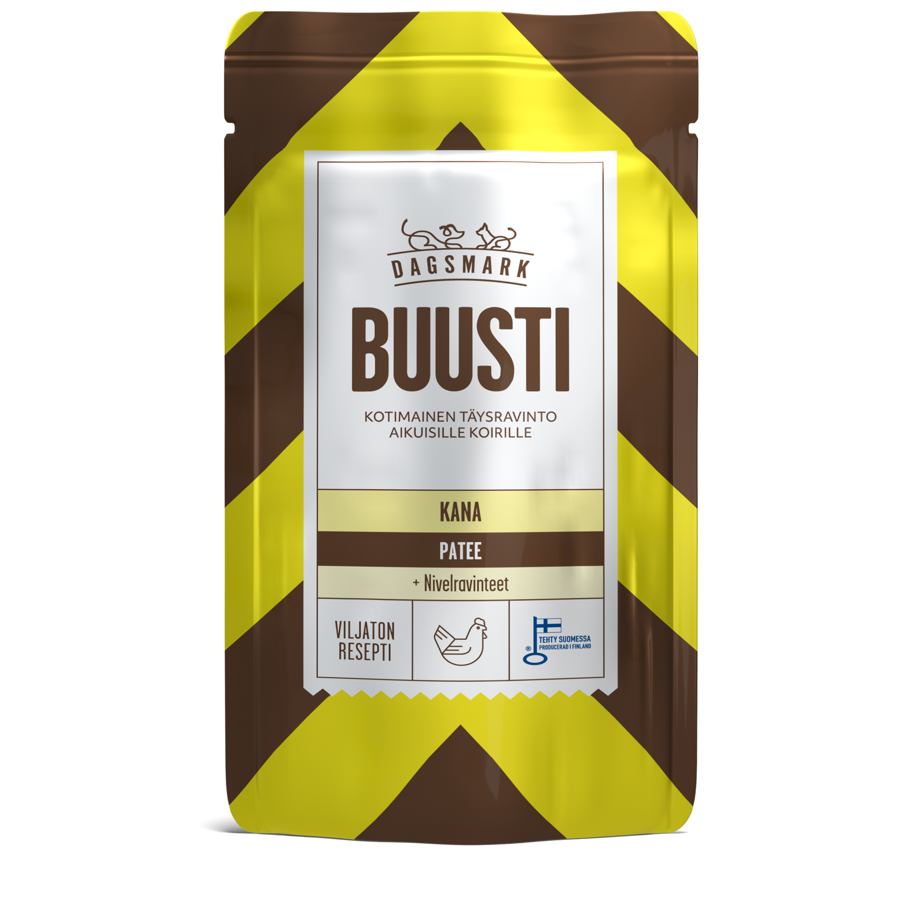 Dagsmark BUUSTI chicken paté 90 g for dogs