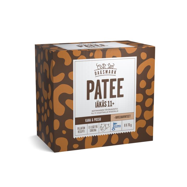 Dagsmark Paté Senior 11+ Chicken & Pork for Cats