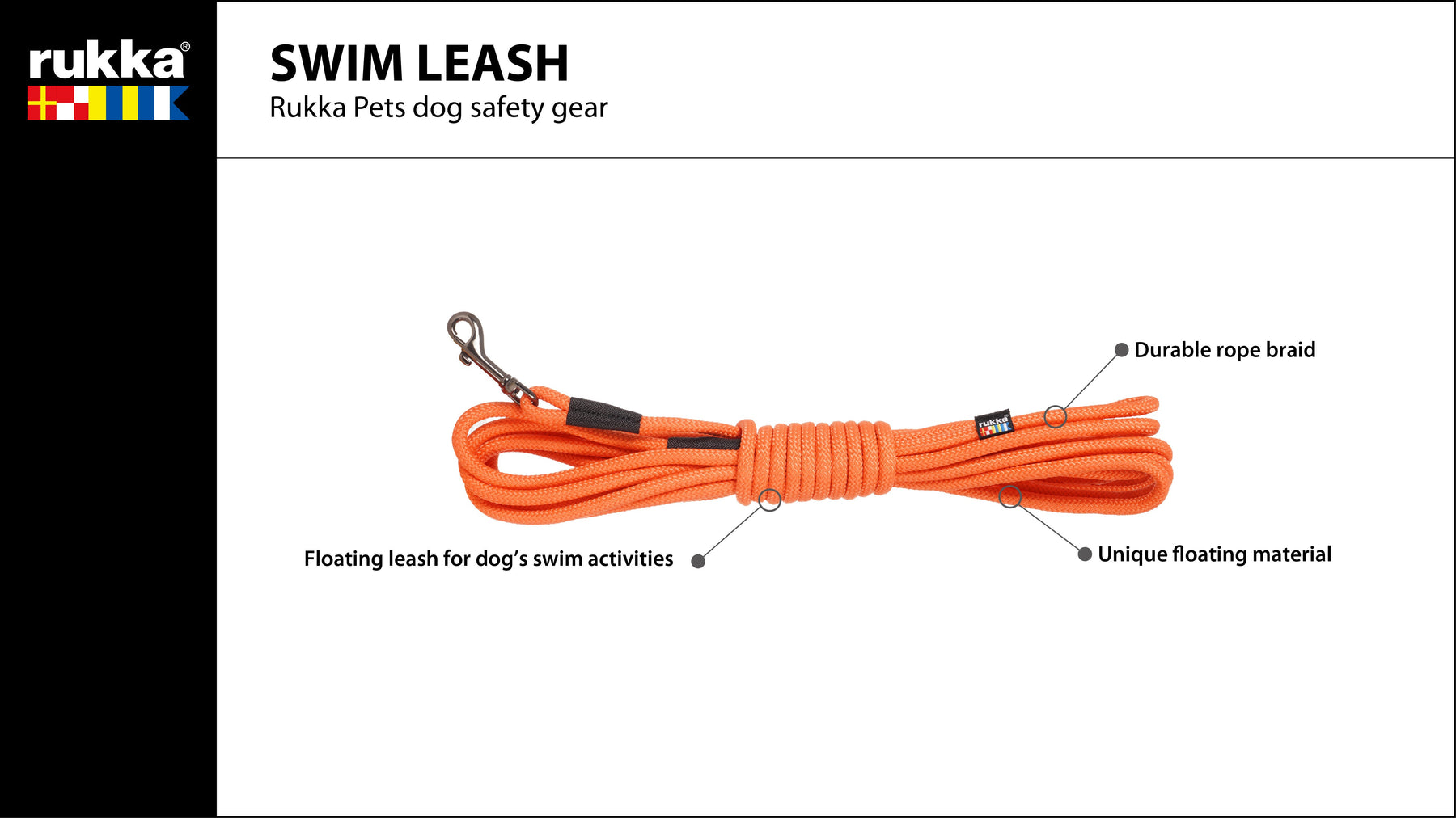 Rukka Swim leash flytande rem